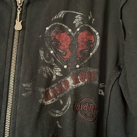 Hard Rock Cafe zip up. Slim fit. - Picture 2 of 7